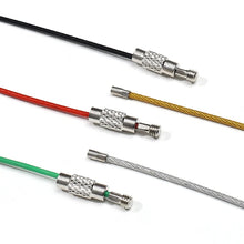 Laden Sie das Bild in den Galerie-Viewer, Kreatives farbiges Stahldrahtschloss