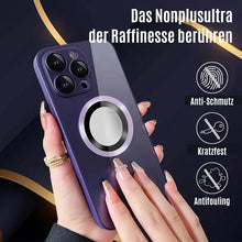 Laden Sie das Bild in den Galerie-Viewer, Magnetische iPhone-Hülle aus mattiertem Glas