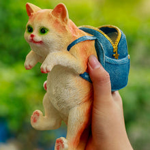 Laden Sie das Bild in den Galerie-Viewer, Kreative Rucksack-Kätzchen-Ornamente