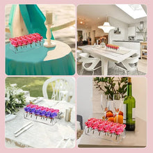 Laden Sie das Bild in den Galerie-Viewer, Blumenvase aus klarem Acryl