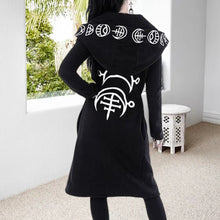 Laden Sie das Bild in den Galerie-Viewer, Frauen Reißverschluss Hoodie Streetwear