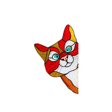 Laden Sie das Bild in den Galerie-Viewer, Süßer Katzenaufkleber fürs Fenster