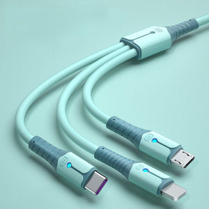 3 in 1 Leuchtendes Datenkabel
