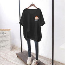 Laden Sie das Bild in den Galerie-Viewer, Übergroßes Kurzarm-T-Shirt