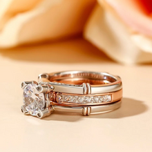 Laden Sie das Bild in den Galerie-Viewer, Kreative Kombination aus dreiteiligem Ring