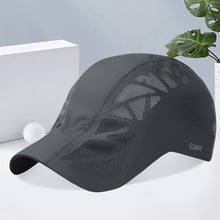 Laden Sie das Bild in den Galerie-Viewer, Dünne atmungsaktive schnell trocknende Sonnenschutzkappe