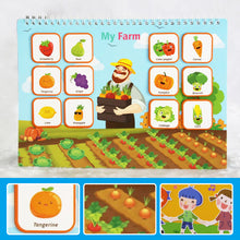 Laden Sie das Bild in den Galerie-Viewer, Montessori beschäftigtes Buch für Kleinkinder
