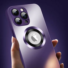 Laden Sie das Bild in den Galerie-Viewer, Magnetische iPhone-Hülle aus mattiertem Glas