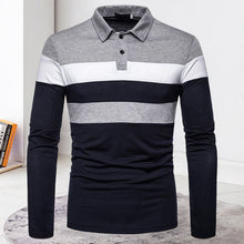 Laden Sie das Bild in den Galerie-Viewer, Kontrast-Poloshirt für Herren