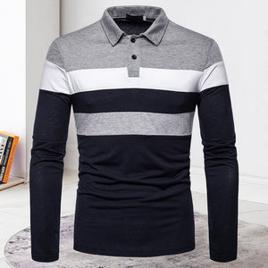 Kontrast-Poloshirt für Herren