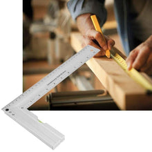 Laden Sie das Bild in den Galerie-Viewer, Dreieckiges und quadratisches Lineal aus Aluminiumlegierung