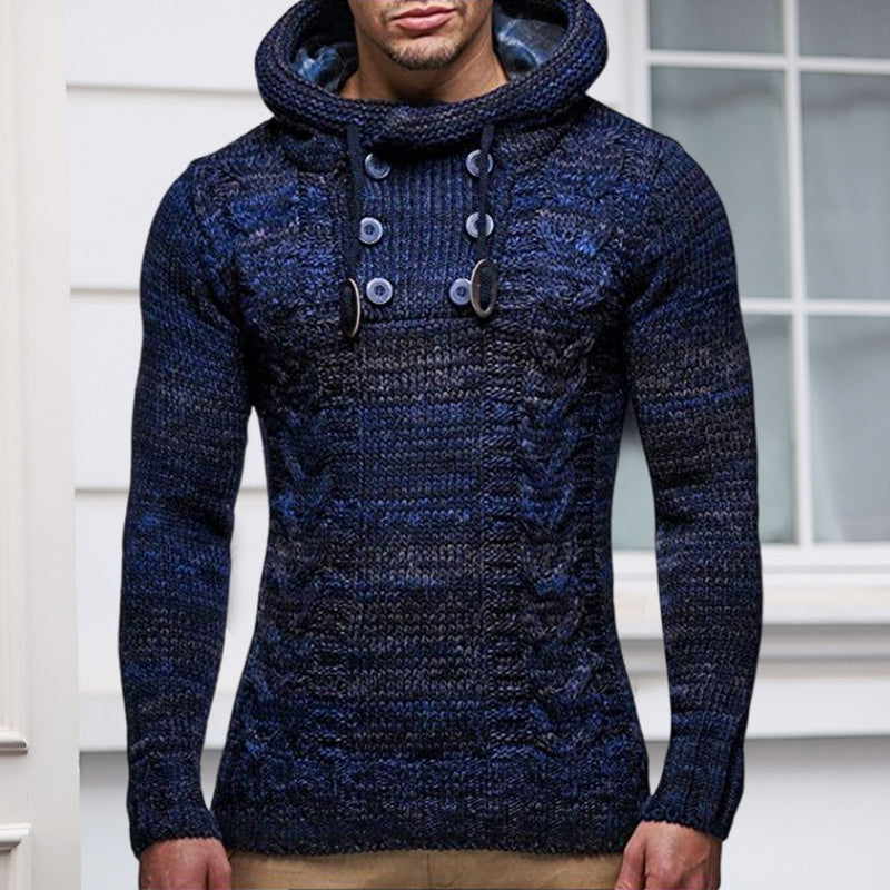 Lässiger Kapuzenpullover mit Kordelzug