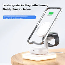Laden Sie das Bild in den Galerie-Viewer, Magnetischer kabelloser Ladeständer