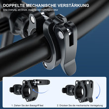 Laden Sie das Bild in den Galerie-Viewer, Stoßfester Autotelefonhalter für das Radfahren