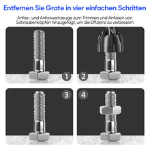 Laden Sie das Bild in den Galerie-Viewer, Entgratungswerkzeug für Außenfase mit Wolframcarbid-Klinge