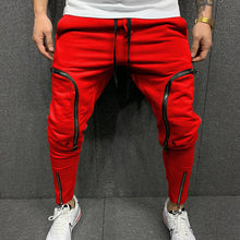 Laden Sie das Bild in den Galerie-Viewer, Lässige Haremshose Mit Reißverschlusstasche Für Herren