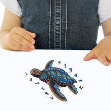 Laden Sie das Bild in den Galerie-Viewer, 3D-Tier-Puzzle-Spielzeug aus Holz