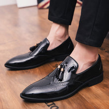 Laden Sie das Bild in den Galerie-Viewer, Goldene Oxford-Schuhe für Herren