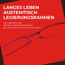 Laden Sie das Bild in den Galerie-Viewer, Faltbare tragbare Lesebrille