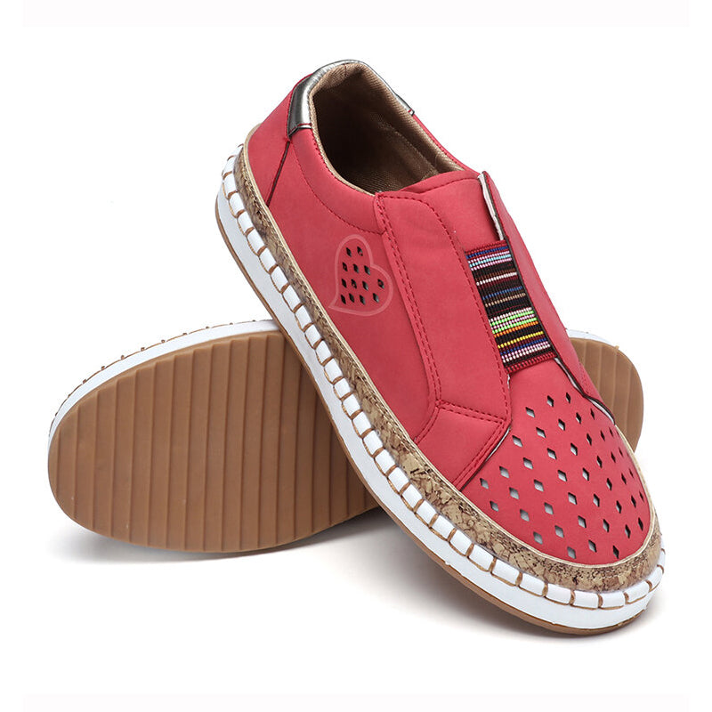 Atmungsaktive Hohle Freizeitschuhe für Damen