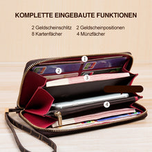 Laden Sie das Bild in den Galerie-Viewer, Damen modische Lange Brieftasche