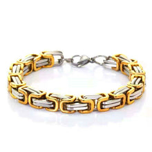 Laden Sie das Bild in den Galerie-Viewer, Trendiges Edelstahlarmband im Hip-Hop-Stil