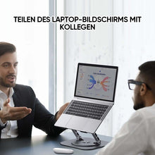 Laden Sie das Bild in den Galerie-Viewer, Drehbare Laptophalterung aus Aluminiumlegierung
