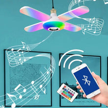 Laden Sie das Bild in den Galerie-Viewer, Bluetooth-Musiklicht mit vier Blättern