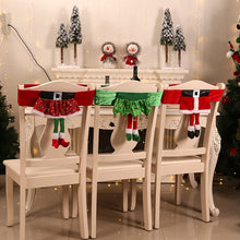 Laden Sie das Bild in den Galerie-Viewer, Weihnachtsessen Stuhlbezug Dekoration
