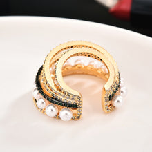 Laden Sie das Bild in den Galerie-Viewer, Mehrring-Ohrclip Für Damen