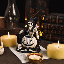 Laden Sie das Bild in den Galerie-Viewer, Halloween Totenkopf Ornament