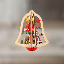 Laden Sie das Bild in den Galerie-Viewer, Weihnachten Anhänger aus Holz
