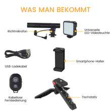 Laden Sie das Bild in den Galerie-Viewer, Professionelles Vlogging-Kit