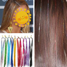 Laden Sie das Bild in den Galerie-Viewer, Bunte Golddrahtperücke