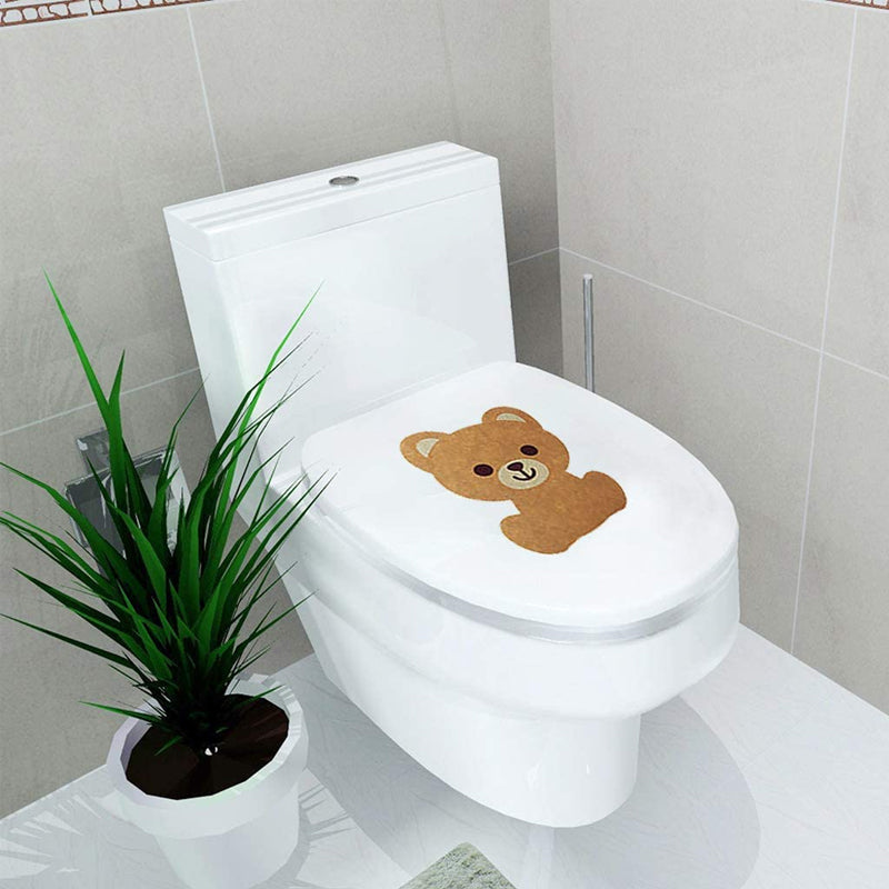 Toiletten Cartoon Aufkleber