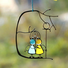 Laden Sie das Bild in den Galerie-Viewer, Künstlerischer Farbiger Fensteranhänger