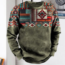 Laden Sie das Bild in den Galerie-Viewer, Sweatshirt mit Rundhalsausschnitt und Digitaldruck