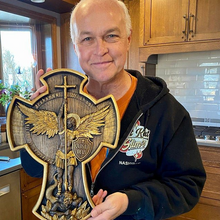 Laden Sie das Bild in den Galerie-Viewer, Statue des Erzengels Michael