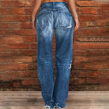 Laden Sie das Bild in den Galerie-Viewer, Waschbare Zerrissene Jeans