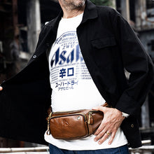 Laden Sie das Bild in den Galerie-Viewer, Multifunktionale Retro-Hüfttasche mit mehreren Taschen