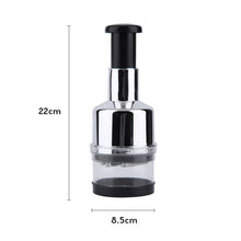 Laden Sie das Bild in den Galerie-Viewer, Multifunktionaler Gemüseschneider aus Edelstahl