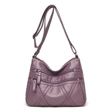 Laden Sie das Bild in den Galerie-Viewer, Mode Leder Mädchen Umhängetasche