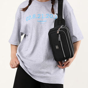 Bauchtasche mit mehreren Fächern