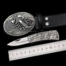 Laden Sie das Bild in den Galerie-Viewer, Selbstverteidigungsgürtel aus Legierung für Herren