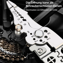 Laden Sie das Bild in den Galerie-Viewer, Multifunktionale Drahtabisolierzange