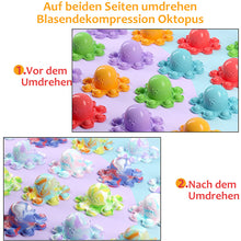 Laden Sie das Bild in den Galerie-Viewer, Umkehrbares Oktopus- Spielzeug