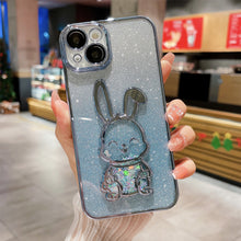 Laden Sie das Bild in den Galerie-Viewer, 3D-Kaninchen-Handyhülle für iPhone