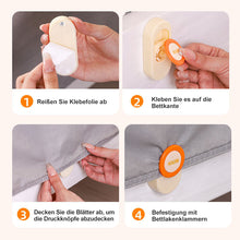 Laden Sie das Bild in den Galerie-Viewer, Elastischer Bettdeckenklammer