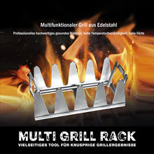Laden Sie das Bild in den Galerie-Viewer, Tragbarer multifunktionaler Grill für den Außenbereich