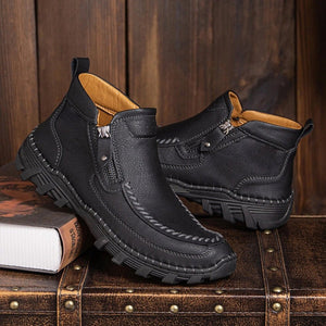 Weiche Atmungsaktive Werkzeugstiefel mit Reißverschluss für Herren